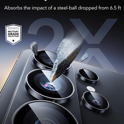 Camera Lens Protector Set for Galaxy S26 Ultra - Black