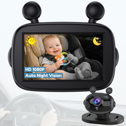 HD 1080P Day & Night Vision Car Seat Camera