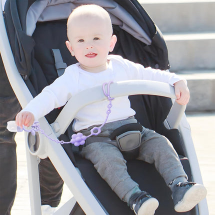 Pacifier Clips & Toy Straps 2-in-1 Combo, 10 Pack
