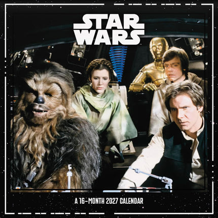 2027 Space Saga Wall Calendar