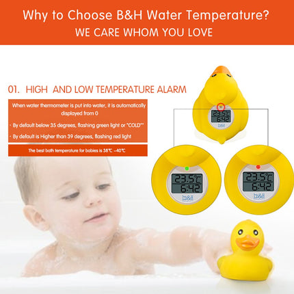 Classic Duck Baby Bath Thermometer