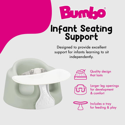 Foam Infant Floor Seat PLUS+ with Tray, Agave