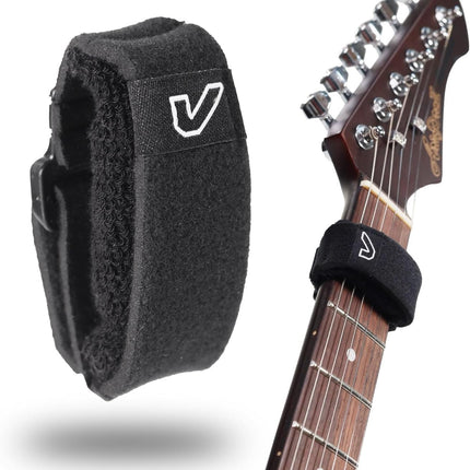 Small Black Fret Wrap & Guitar Mute for 6-String Guitar and 4-String Bass