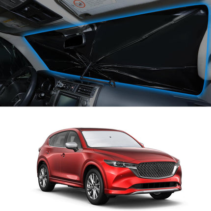 Custom-Fit Windshield Sun Shade Umbrella for 2017-2026 CX-5 Front Window