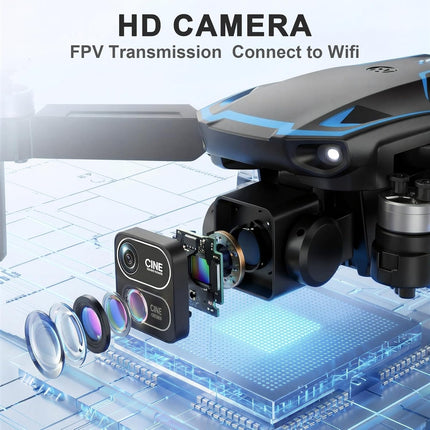 NexWave OndaNex Drone with Camera for Adults Mini RC Drone for Beginners 2 Battery One-Key — Smart Tech
