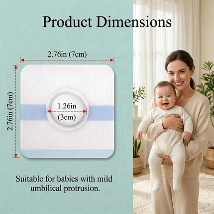 LittleNest NidoPequeño 15Pcs Baby Belly Navel Patches, Waterproof Umbilical Hernia Patch with — Baby & Toddler