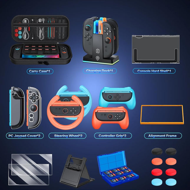 PlaySphere EsferaJuego Auarte [Charge Inside] Switch 2 Carrying Case for Nintendo Switch 2 Console — Toys & Games