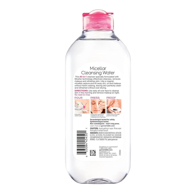 Hydrating Micellar Cleansing Water & Makeup Remover, Sensitive Skin, 13.5 fl oz