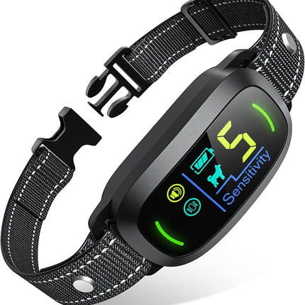 PawHaven RefugioPata FAFAFROG Dog Bark Collar, Rechargeable Smart Collar — Pet Supplies
