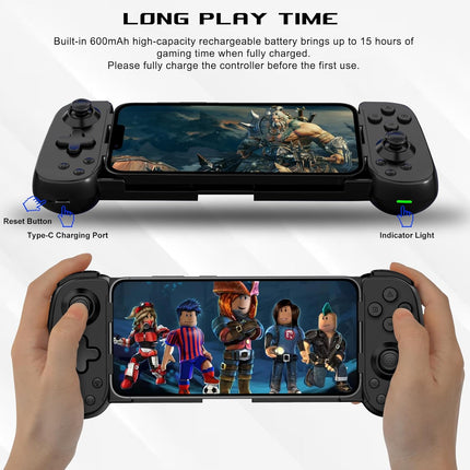 Wireless Mobile Gaming Controller for Phones, Tablets, Consoles & PC