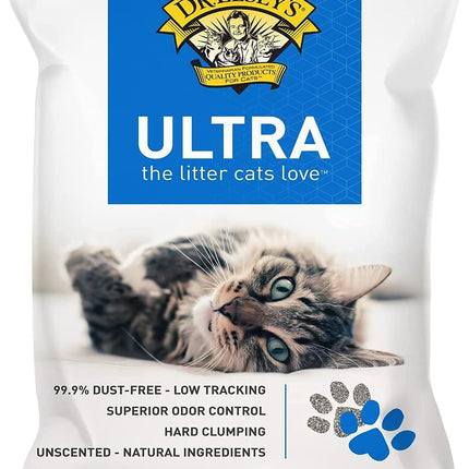 Ultra Unscented Clumping Clay Cat Litter, 40 lb Bag