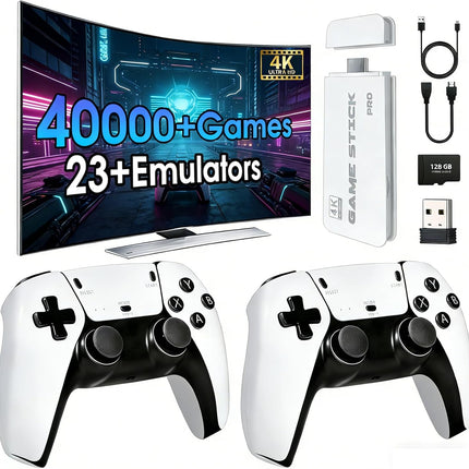 Retro Game Console with 40,000+ Games and 23 Emulators