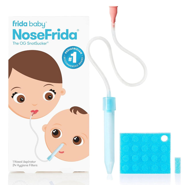 Baby Nasal Aspirator with 24 Extra Hygiene Filters
