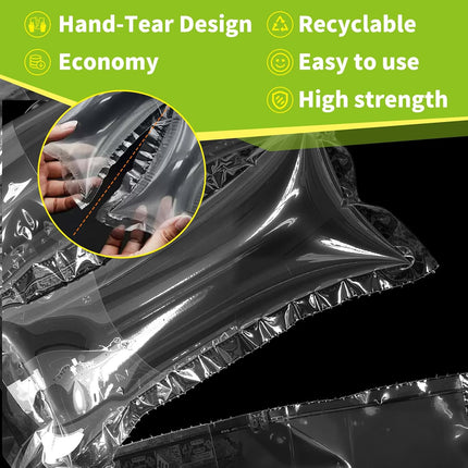 150 Count Packing Air Pillows for Shipping with Pump