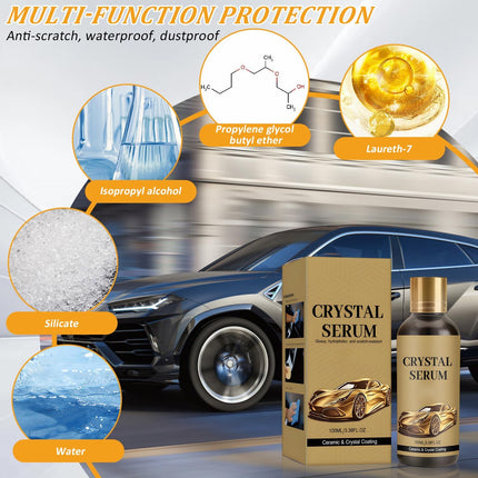 GlowEssence EsenciaLuz 2Pcs PTZ Crystal Serum for Cars,PTZ Advanced Graphene Ceramic Coating — Beauty & Self-Care