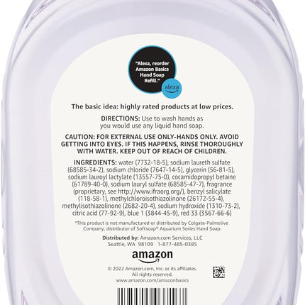 Gentle & Mild Clear Liquid Hand Soap Refill, 50 fl oz
