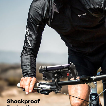 Bike and Motorcycle Phone Holder Handlebar Clamp