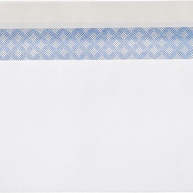 #10 Security-Tinted Self-Seal Business Envelopes, White, 500-Pack