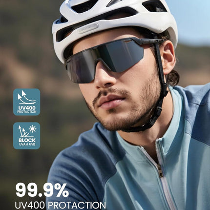 Polarized Sports Sunglasses for Men and Women