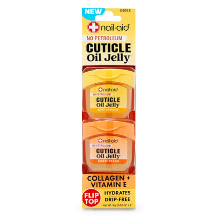 Cuticle Oil Jelly, Press-On Friendly Non-Drip Treatment