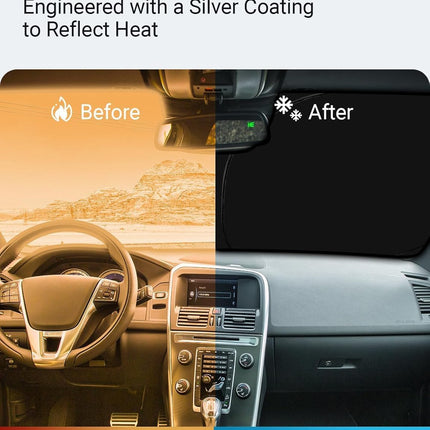 Custom-Fit 2010-2017 SUV Foldable Front Windshield Sun Shade