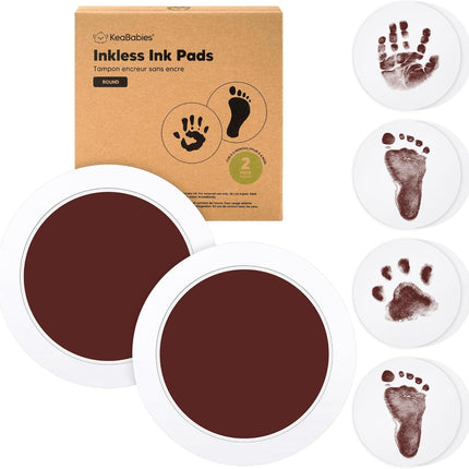 2-Pack Inkless Hand and Footprint Kit for Baby and Pet Prints