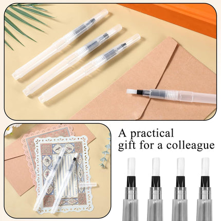 4-Piece Pencil Style Envelope Moistener Set, Off-White