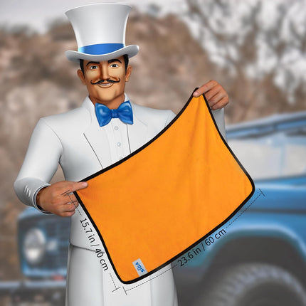 DriveForge ForjaRuta MR.SIGA Professional Premium Microfiber Towels for Cars — Auto & Moto