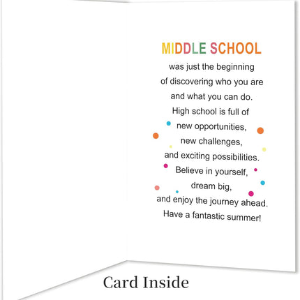 Funny 2026 8th Grade Graduation Card for Teens