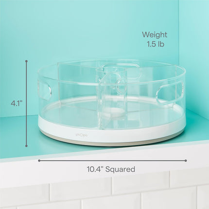YouCopia Lazy Susan dimensions and features