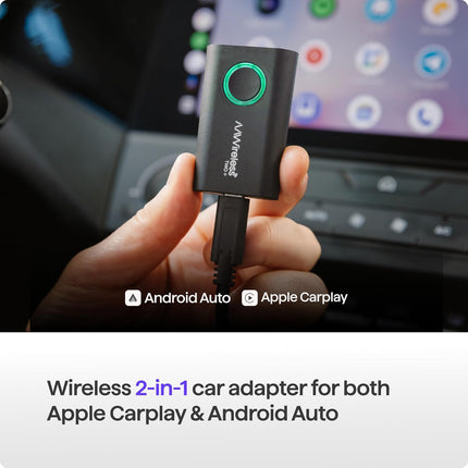 2-in-1 Wireless Car Phone Projection Adapter