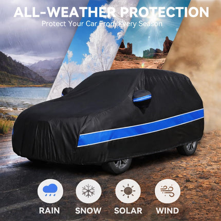 DriveForge ForjaRuta Car Cover Compatible with Honda CR-V,10-Layer Car Cover Waterproof All — Auto & Moto