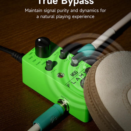 FC05 Mini Modulation Pedal with 11 Effects