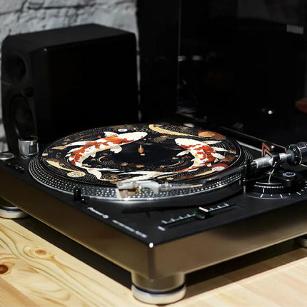 12-Inch Fish Felt Turntable Mat for Home Record Players
