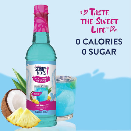 Sugar Free Mermaid Flavor Syrup, 25.4 fl oz