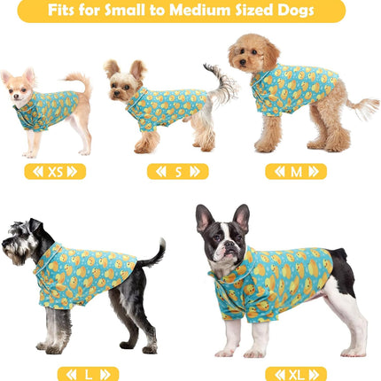Two-Leg Velvet Pet Pajamas for Small and Medium Dogs and Cats