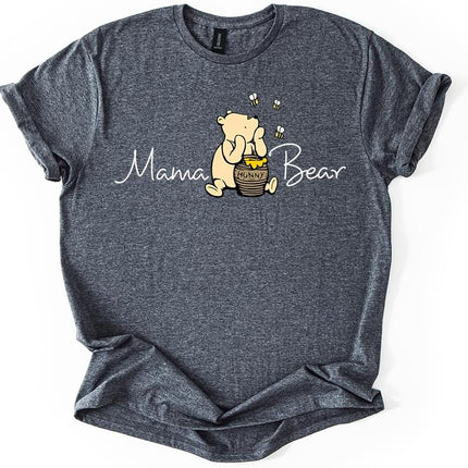 SourceToHome FuenteACasa Mama Bear Dada Bear Tee T-Shirt Shirt Honey Bear Family Matching Unisex — Home & Lifestyle