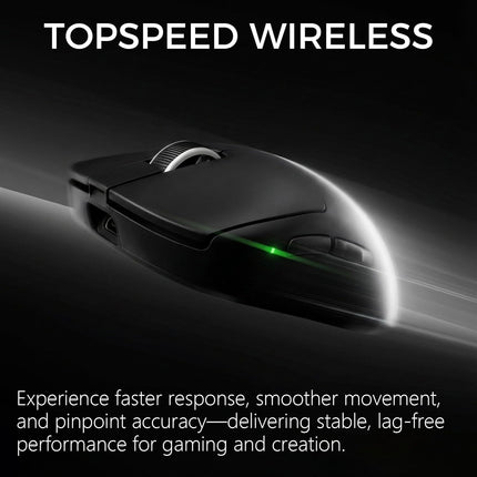 A7 V2 Ultra Wireless Gaming Mouse, Black