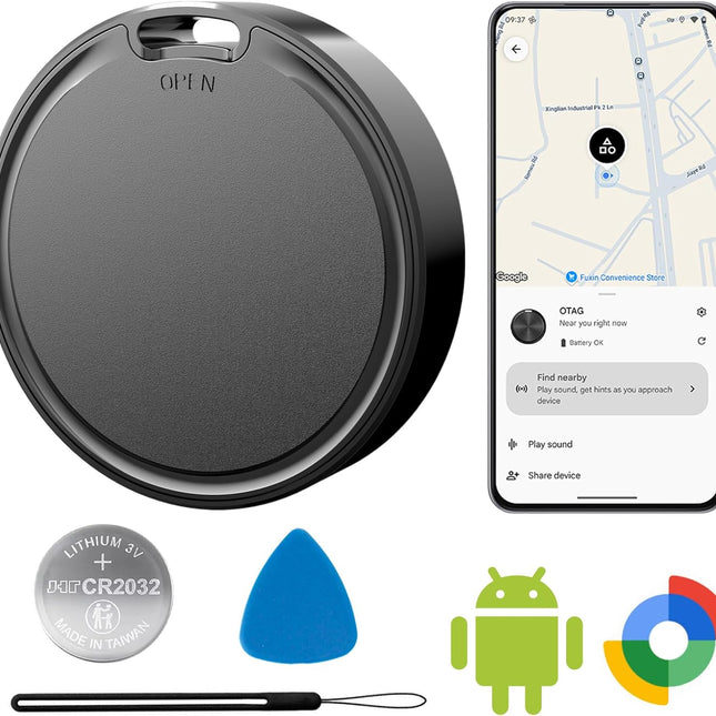 4-Pack Air Tracker Tags for Keys and Luggage