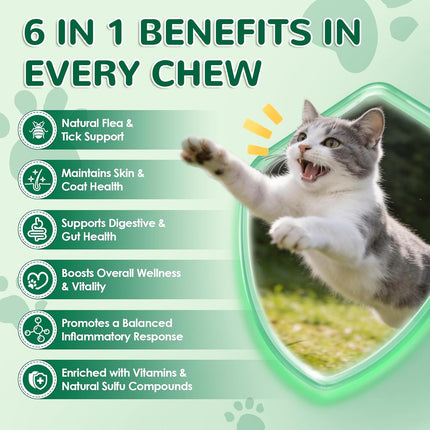 PawHaven RefugioPata Flea and Tick Prevention for Cats, 500 Cat Flea Treatment — Pet Supplies