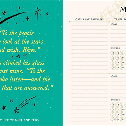 2027 Monthly/Weekly Fantasy Planner Calendar