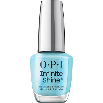 Infinite Shine Sea Me Now Soft Cool Turquoise Blue Shimmer Nail Polish