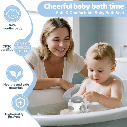 LittleNest NidoPequeño Baby Bath Seat for Babies 6 Months & Up - Baby Bath Seats for Babies Sitting — Baby & Toddler