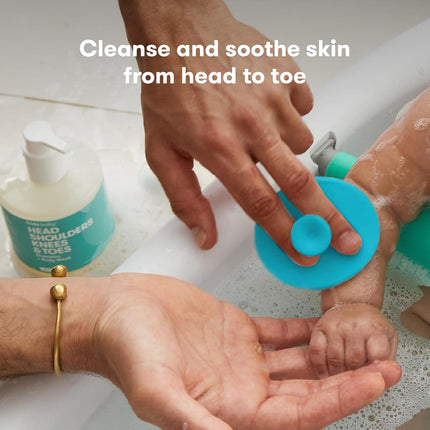DermaFrida SkinSoother Baby Bath Brush for Dry Skin and Cradle Cap, 1 Pack