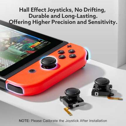 PawHaven RefugioPata TMR Hall Effect Joystick Replacement for JoyCon - 30 in 1 [No Drifting] — Pet Supplies