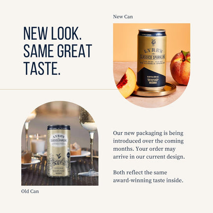 Classico 4-Pack Non-Alcoholic Sparkling Wine Cans