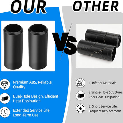 2-Pack Battery Cover Replacement for Select Wireless Microphone Transmitters