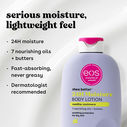 eos Shea Better Body Lotion - product line