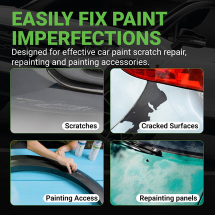 040 Super White Car Touch Up Spray Kit with Clearcoat