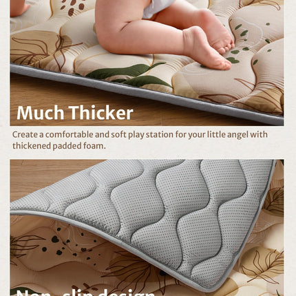 50x50 Baby Playpen Floor Mat with Thick Foam Cushioning